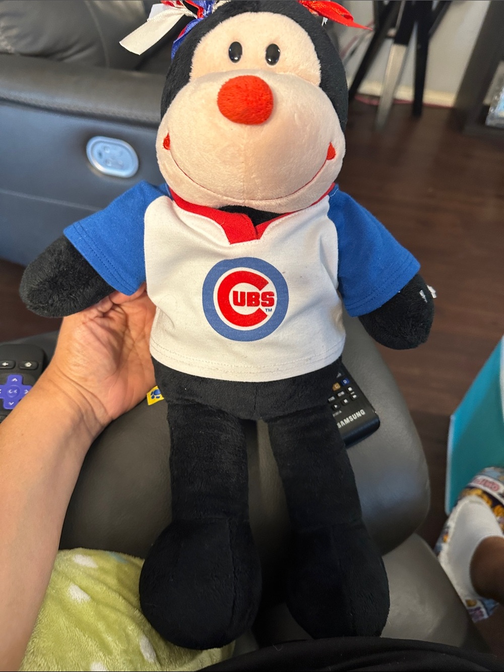 Samsung Plush Mascot Toy - Blue, White, Black, Red, Orange